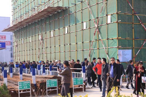 烟台高新区医院工程监理项目标准化建设现场观摩会