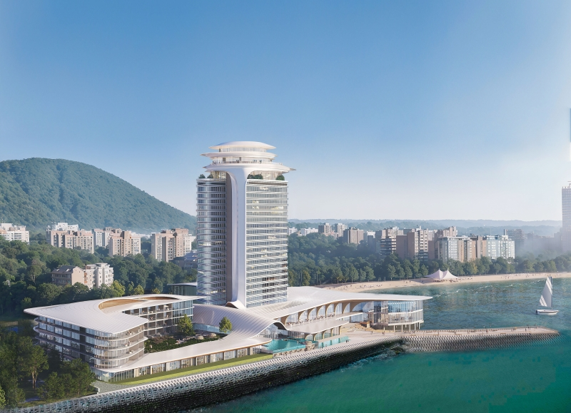 简报丨原滨海假日酒店地块（烟台洲际酒店）更新改造项目开工